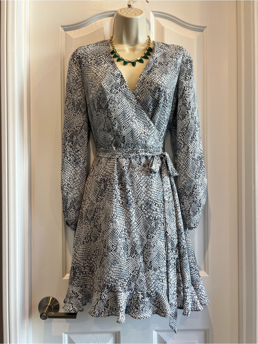 Gianni Bini Wrap around Midi Dress